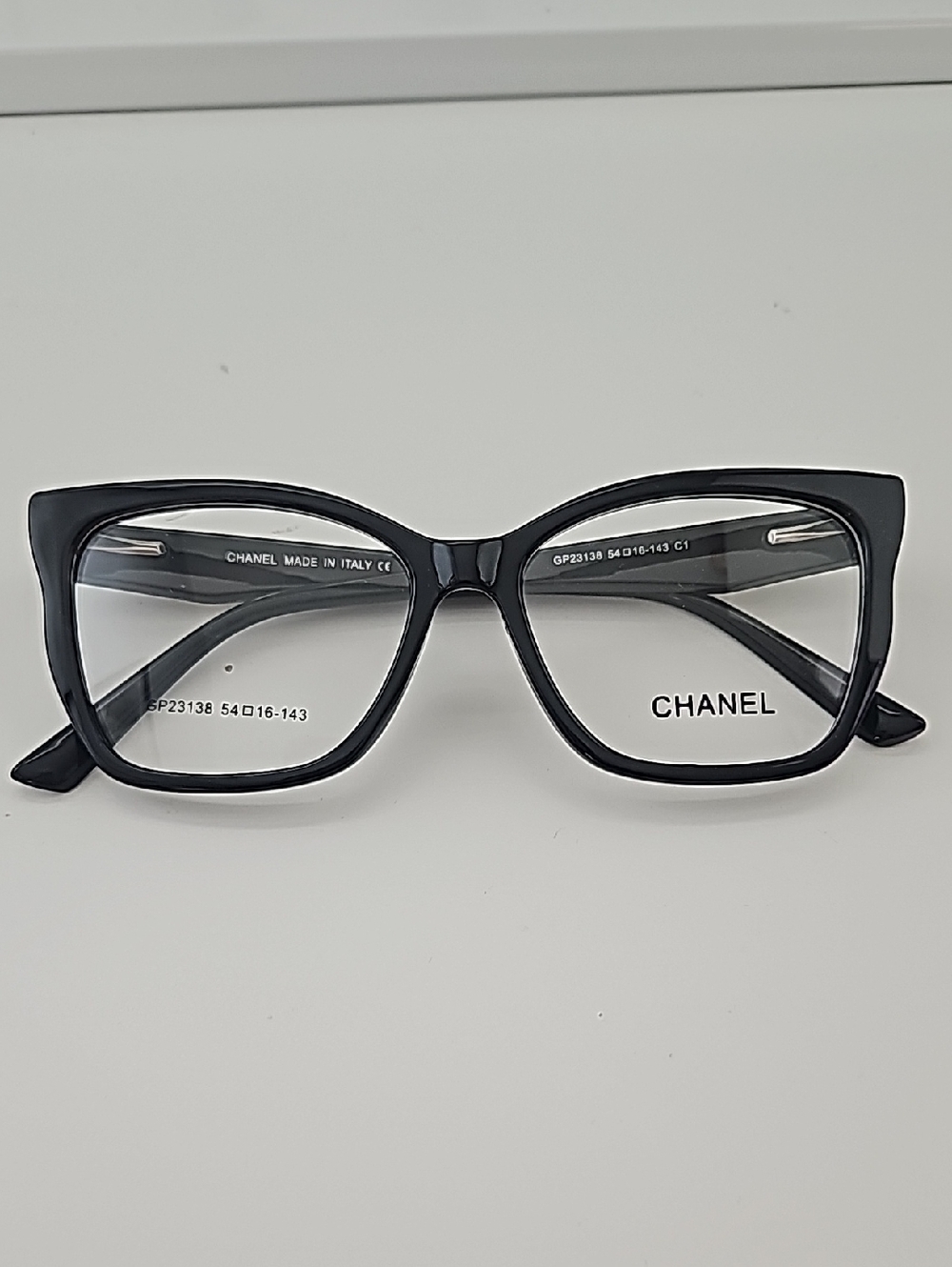 Black Oversized Square Optical Glasses